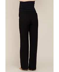 Pinkblush Maternity Black Straight Leg Dress Pants