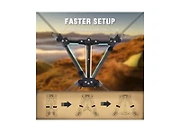 Piscifun Portable Camping Chair Backpacking - The 4th Generation Ultralight Folding -Lightweight Foldable Chairs for Hiking Beach