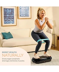 LifePro Waver Mini Vibration Plate – Whole Body Vibration Machine for Weight Loss, Toning, Wellness