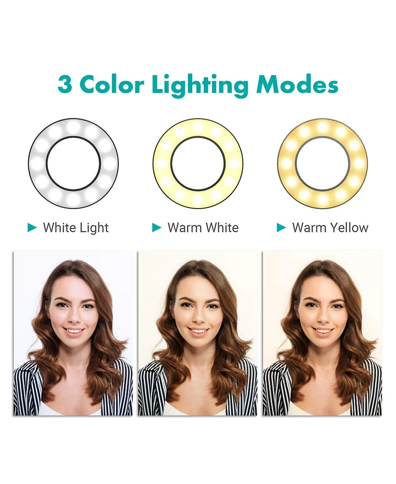 Movo Vgc-3 Selfie Ring Light Stand