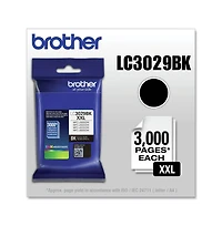 Brother LC3029BK INKvestment 3,000 Page-Yield Super High-Yield Ink - Black