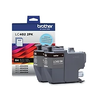 Brother LC4022PKS 550 Page-Yield Ink - Black (2/Pack
