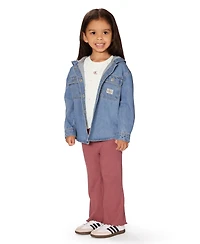 Calvin Klein Girls 4-6X Long-Sleeve Jacket, Top and Pants, 3-Piece Set