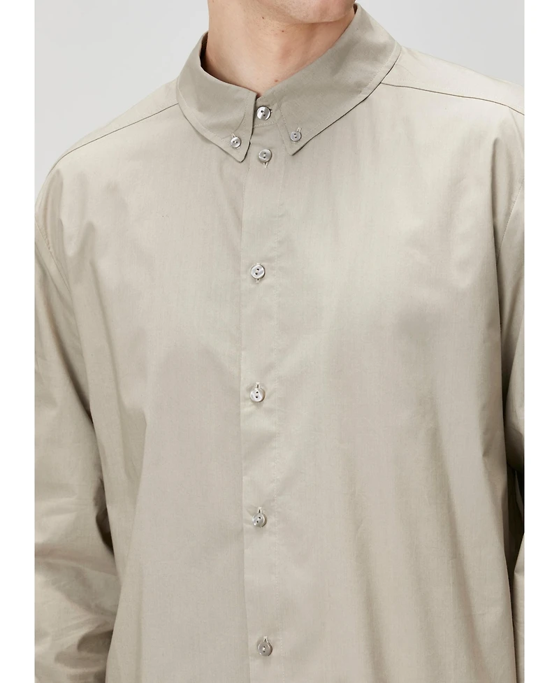 Pcfg Men's Cotton Patch-Detail Woven Shirt