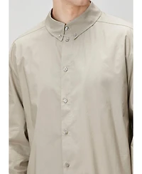 Pcfg Men's Cotton Patch-Detail Woven Shirt