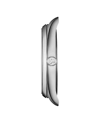 Tissot Men's Black Leather Bracelet Watch, 40mm