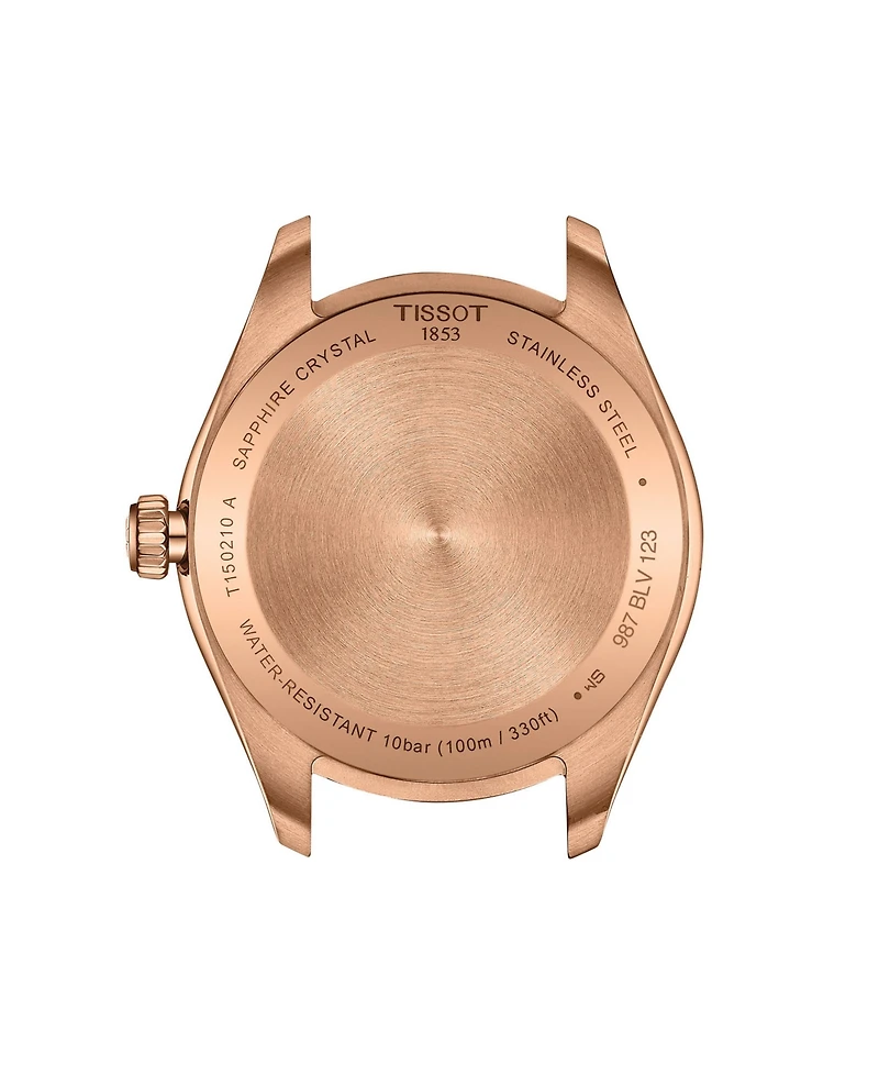 Tissot Unisex Rose Gold Stainless Steel Bracelet Watch