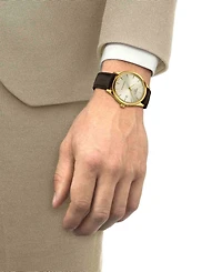 Tissot Men's Brown Leather Bracelet Watch