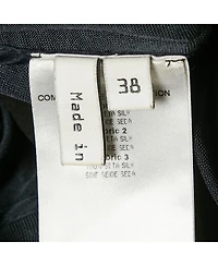 Pre-Owned Balenciaga Women's Silk Jersey Ruffled Top