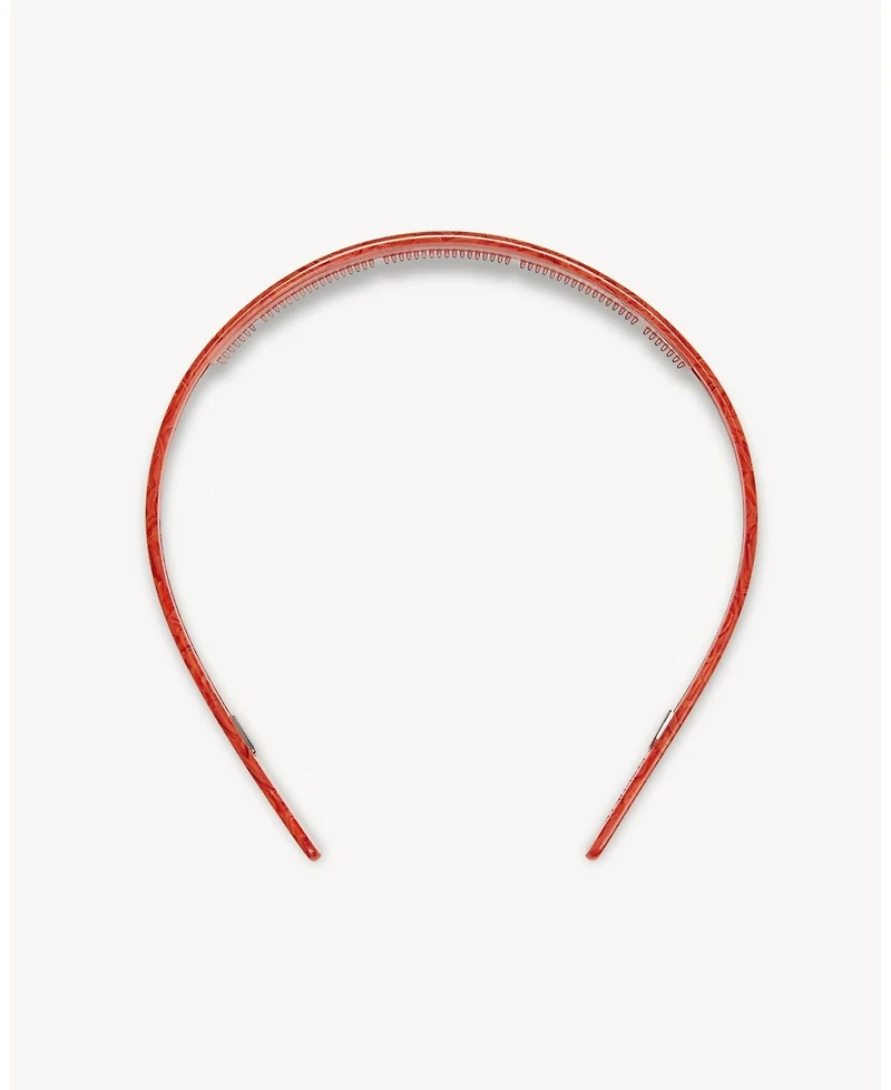 Machete Ultralight Thin Headband in Poppy