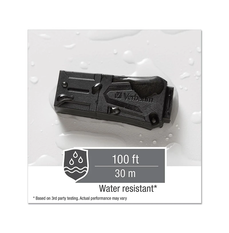 Verbatim 99849 ToughMAX 32 Gb Usb Flash Drive - Black