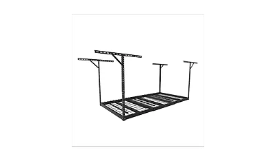 Fleximounts Max Series 36 in. W x 72 in. D Heavy Duty Ceiling Mounted Garage Rack