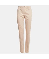 Pre-Owned Salvatore Ferragamo Women's Cotton Trousers