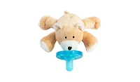 WubbaNub Baby Heart Warrior Bear Pacifier