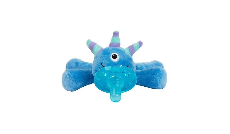 WubbaNub Baby Blue Monster Pacifier Teething & Feeding