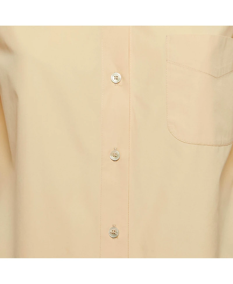 Pre-Owned Salvatore Ferragamo Women's ange Cotton Short Sleeve Shirt