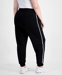 And Now This Trendy Plus High Rise Drawstring Jogger Pants, Macy's Exclusive