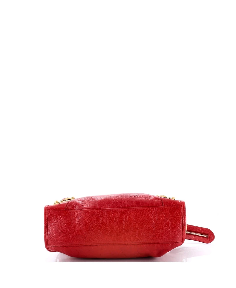 Pre-Owned Balenciaga Small City Classic Metallic Edge Bag Leather