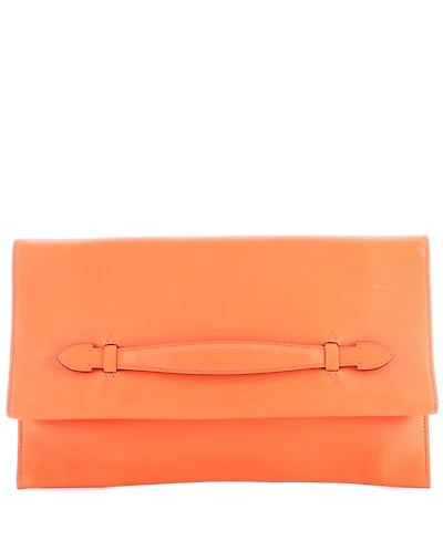 Pre-Owned Hermes Pliplat Clutch Swift