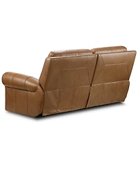 Furniture 2-Pc. Alexandre Leather Sofa with 2 Power Motion Recliners, Exclusively at Macy's