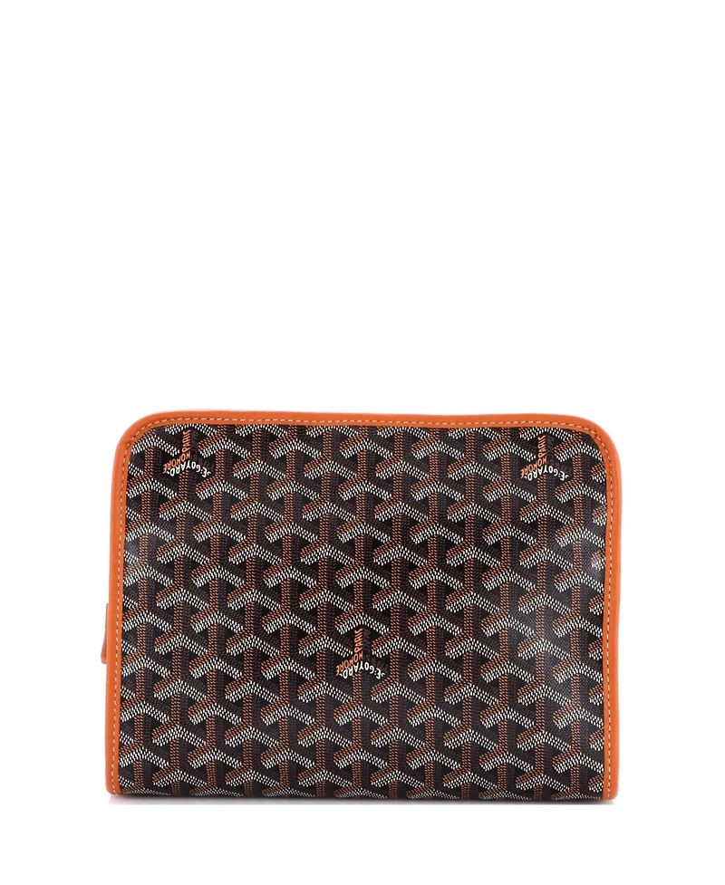 Pre-Owned Goyard Jouvence Toiletry Pouch Coated Canvas