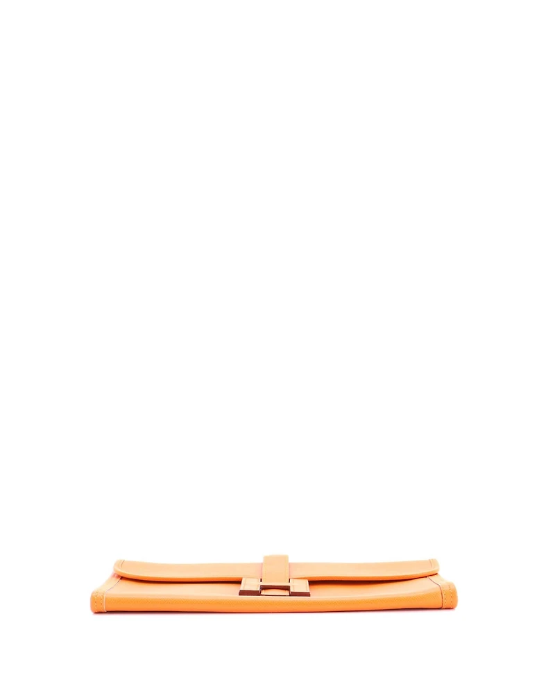 Pre-Owned HERMES 29 Jige Elan Clutch Epsom