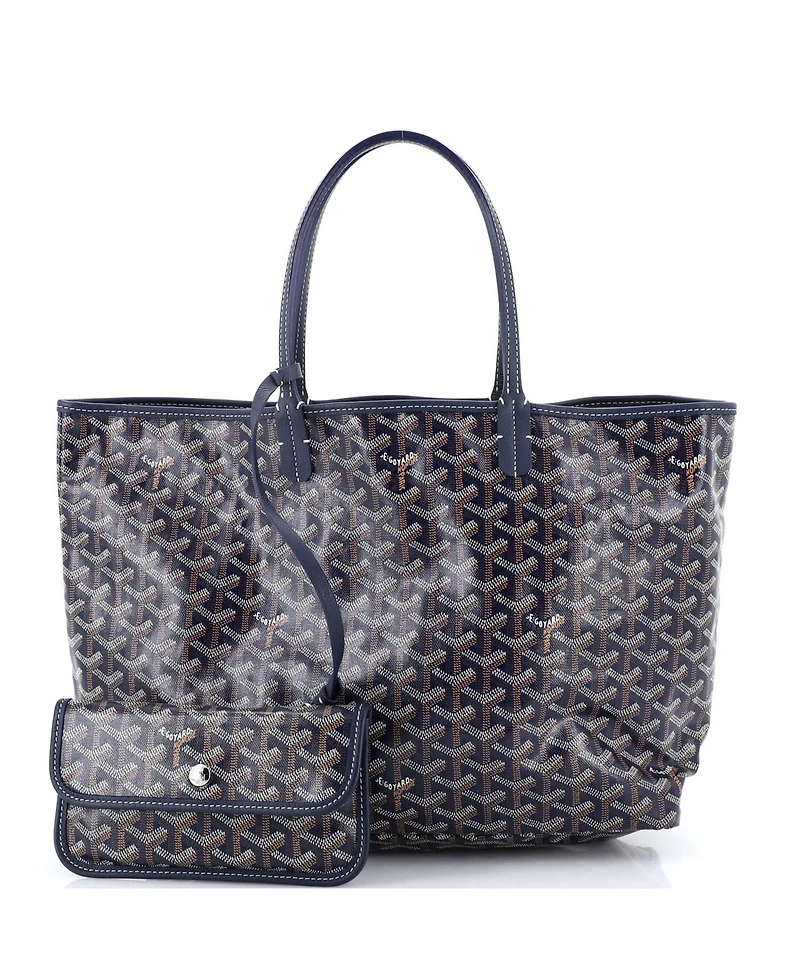 Pre-Owned Goyard Pm Saint Louis Tote Coated Canvas