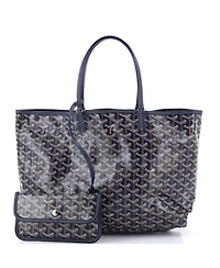 Pre-Owned Goyard Pm Saint Louis Tote Coated Canvas