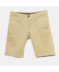 Pre-Owned Moncler Men's Beige Cotton Gabardine Bermuda Shorts