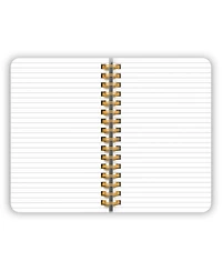 BrownTrout Hummingbirds | 5.25 x 8.25 Inch Compact Wire Journal | Non-Dated | Foil Stamped Cover.