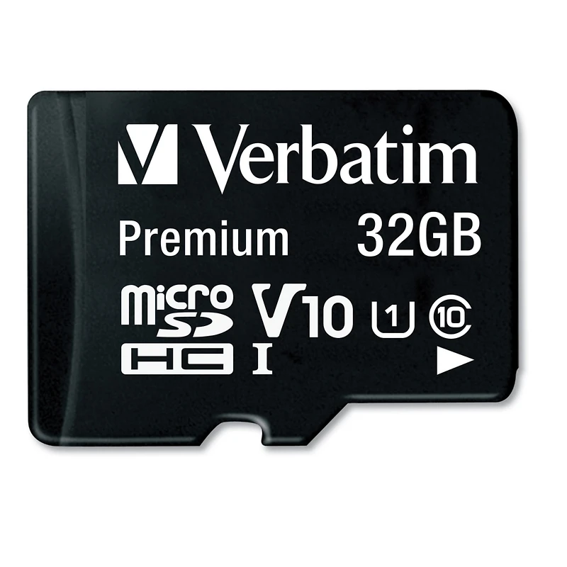 Verbatim 44083 32GB Premium microSDHC Memory Card with Adapter