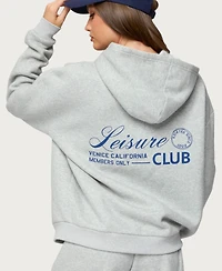 Edikted Women's Leisure Club Hoodie