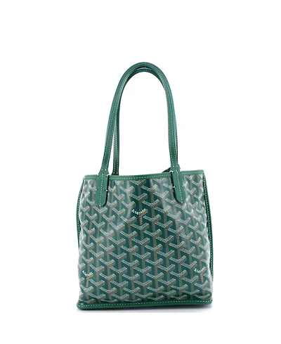 Pre-Owned Goyard Mini Anjou Reversible Tote Coated Canvas