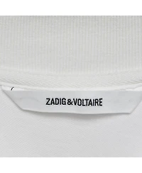 Pre-Owned Zadig & Voltaire Women's Brown Tink Leopard Print Satin Blouse