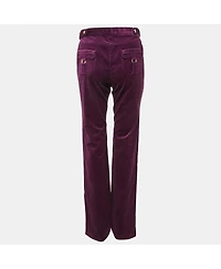 Pre-Owned Roberto Cavalli Women's Corduroy Wide Leg Trousers