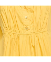Pre-Owned Moschino Women's Yellow Cotton Tunic