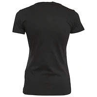 Pre-Owned Love Moschino Women's Logo Print Cotton Short Sleeve Slim Fit T-Shirt
