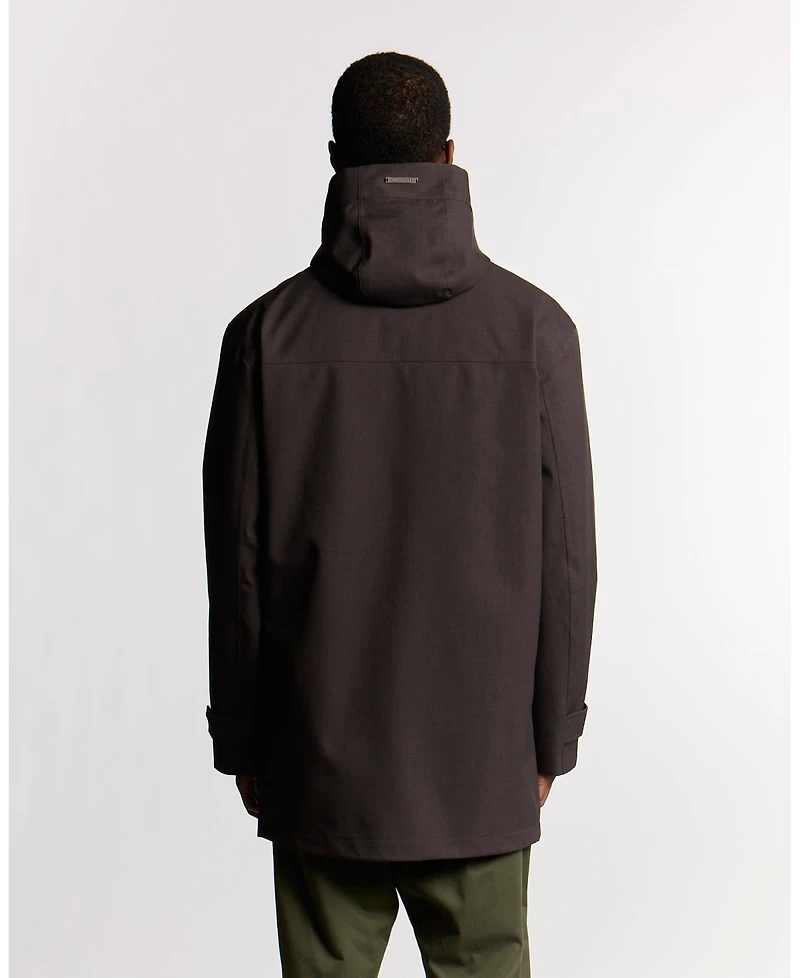 Lyle & Scott Men's Long Sleeve Hooded Military Parka Jacket