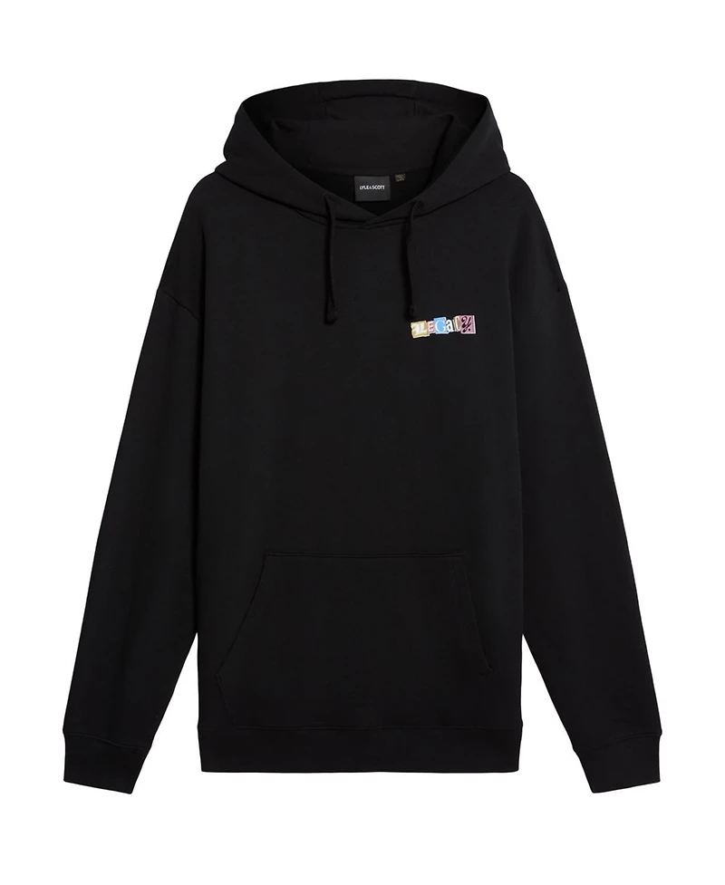 Lyle & Scott Men's Bold Letters Long Sleeve Graphic Hoodie