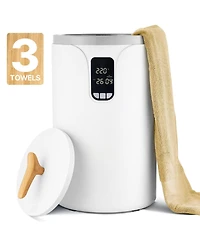 Ecooso Towel Warmers for Bathroom, Towel Warmer Bucket with 24H Delay Timer & Child Lock & Auto Shut Off