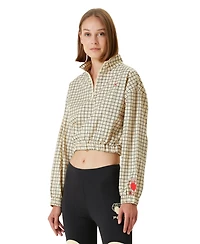 Pcfg Women's Parachute Cropped Polyester Sweatshirt