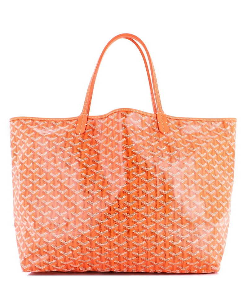 Pre-Owned Goyard Gm Saint Louis Tote Coated Canvas