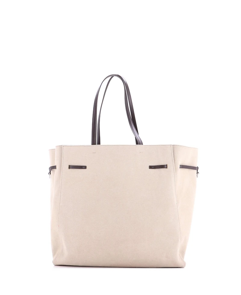 Pre-Owned Givenchy Large Voyou Tote Canvas