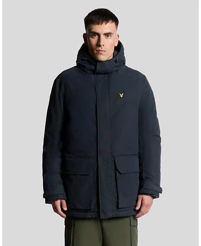 Lyle & Scott Men's Long Sleeve Hooded Membrane Parka