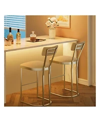 gaomon Home Bar Stools Set Of 4, Counter Height Bar Stools For Kitchen Counter, Island Chairs For Dining Table, Tall Barstools For Kitchen