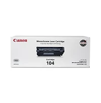 Canon 0263B001 (104) 2,000 Page-Yield Toner - Black
