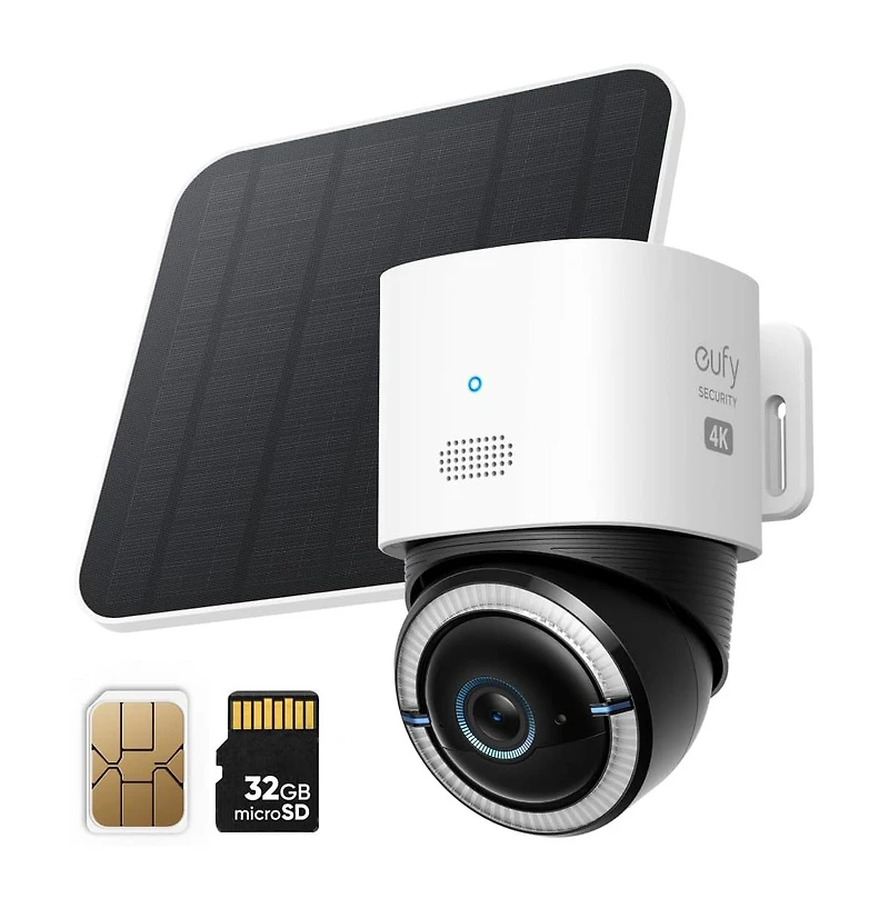 eufy Security 4G Lte Solar Cam S330 with Wi-Fi