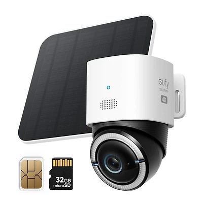 eufy Security 4G Lte Solar Cam S330 with Wi-Fi