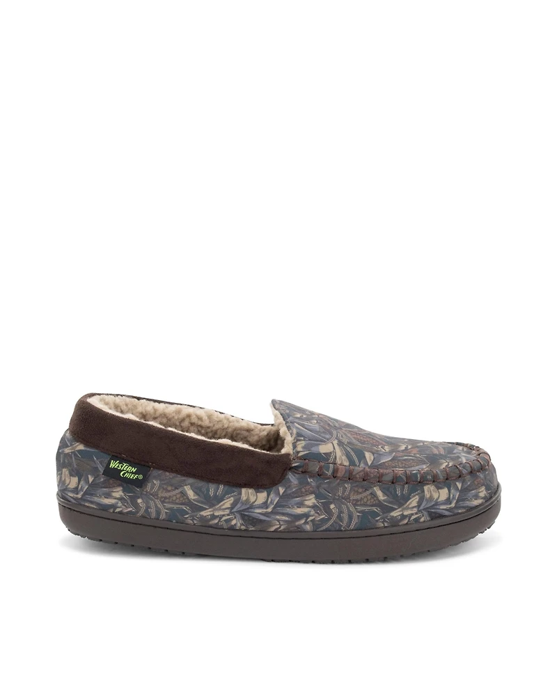 Western Chief Men's Linden Corn Camo Moc Slipper