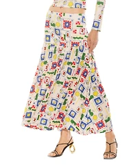 Alexia Admor Women's Lia Shirred Maxi Skirt